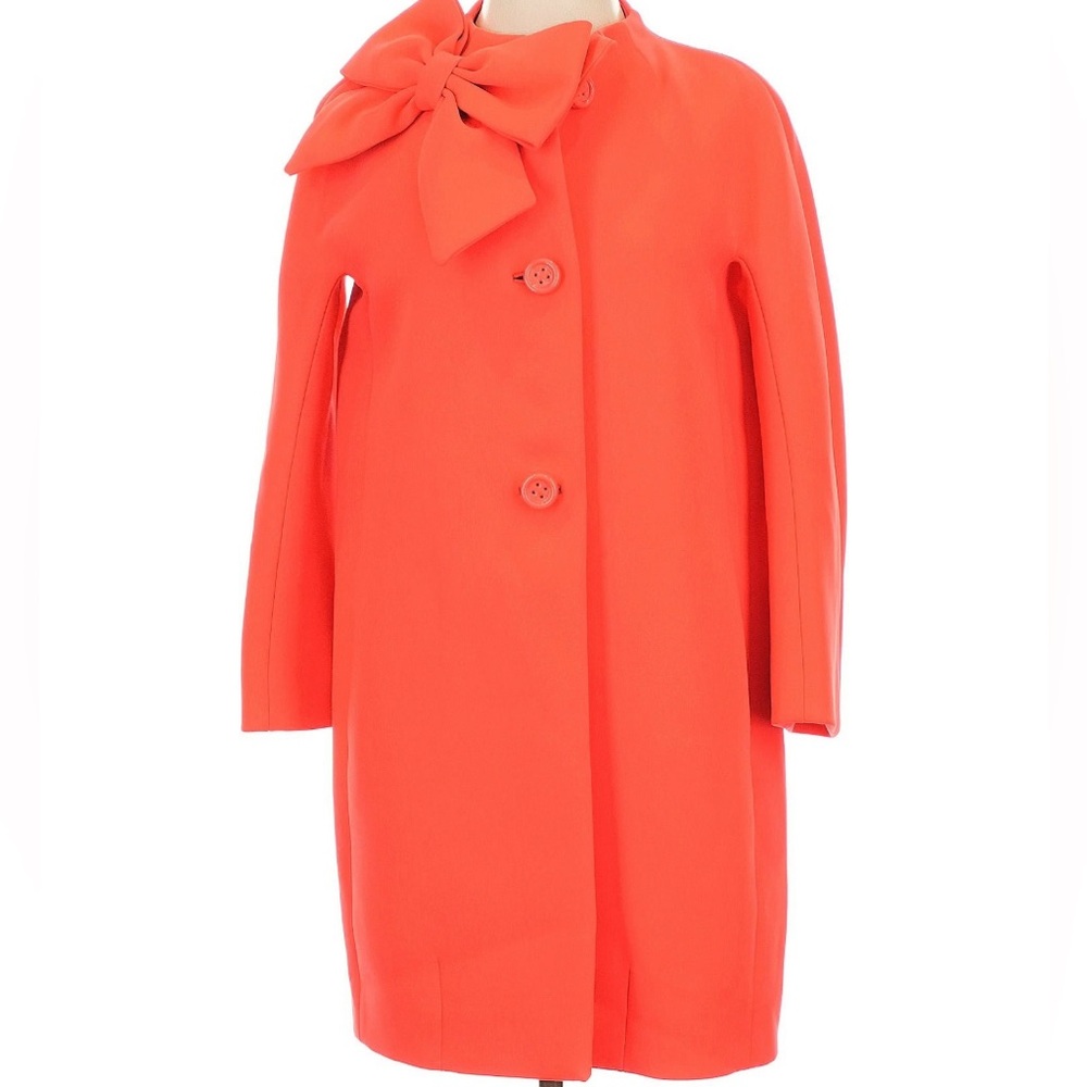 Kate Spade Dorothy Coat in Geranium - Picture 9 of 14